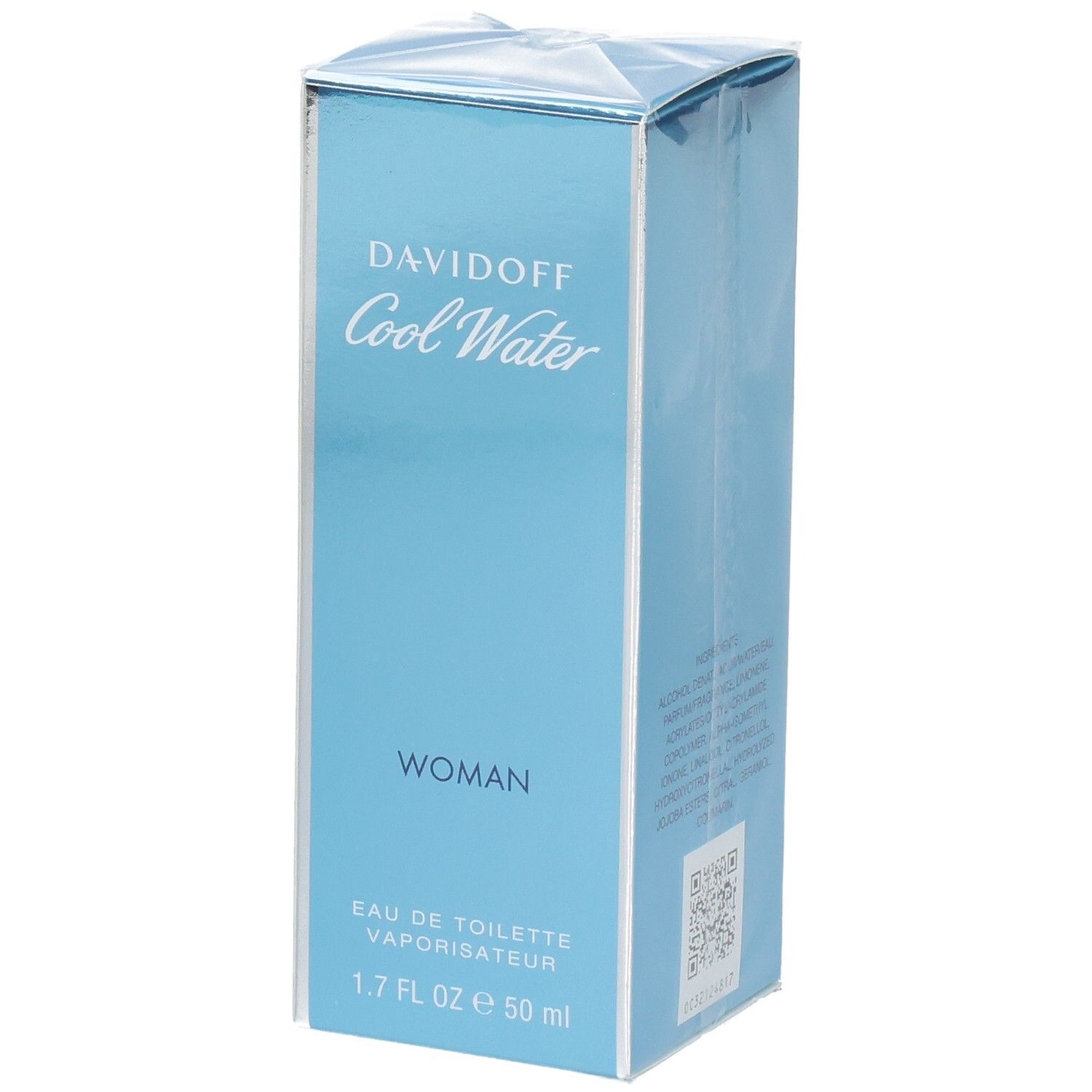 Davidoff Cool Water Woman Eau de Toilette 50 ml Verpackung.