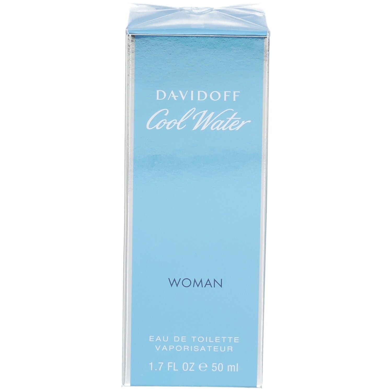 Davidoff Cool Water Woman Eau de Toilette 50 ml Verpackung.