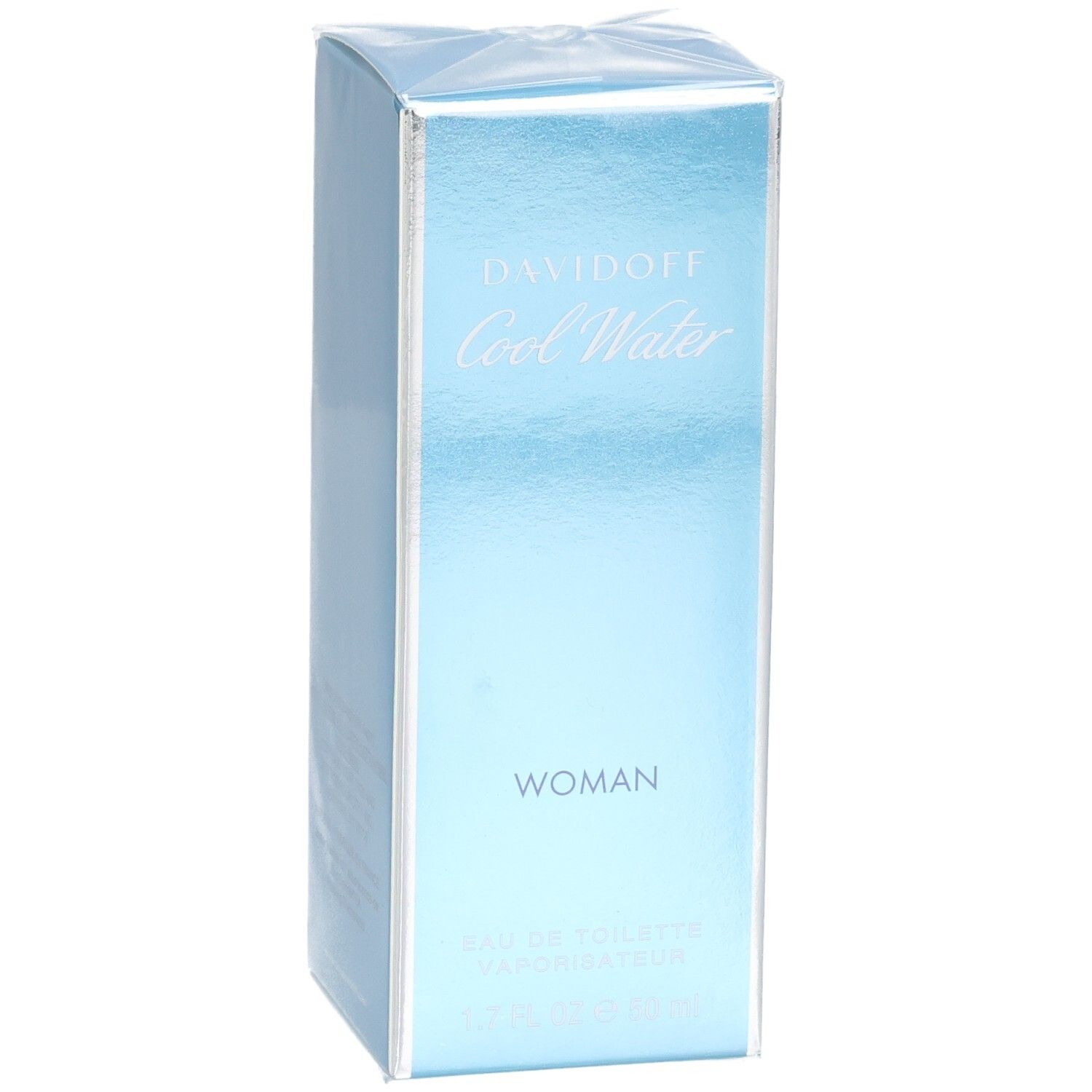 Davidoff Cool Water Woman Eau de Toilette 50 ml Verpackung.