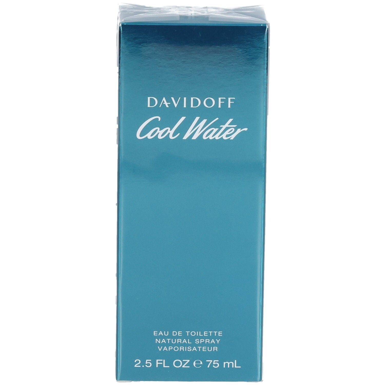 Davidoff Cool Water Eau de Toilette Verpackung, Vorderseite.