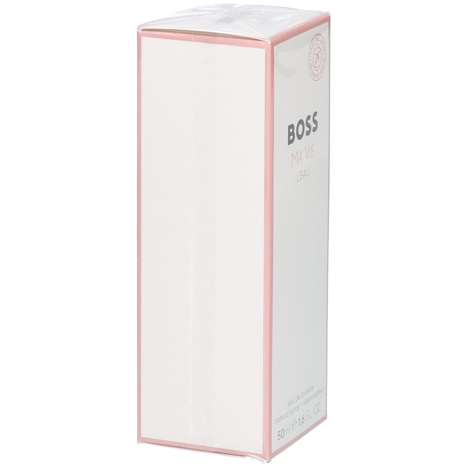 Verpackung von Boss Ma Vie L'eau Eau de Toilette, 50ml.