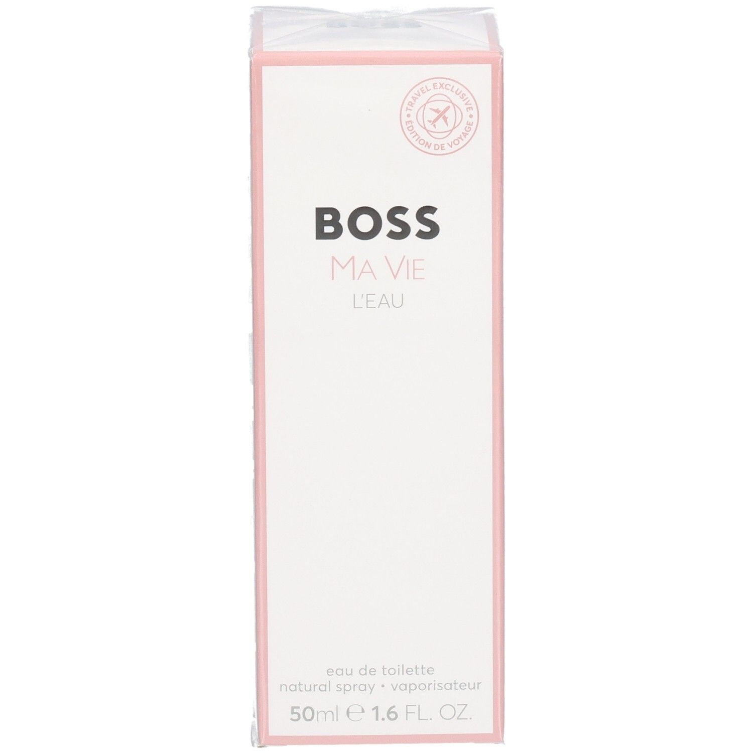 Verpackung von Boss Ma Vie L'eau Eau de Toilette, 50ml.