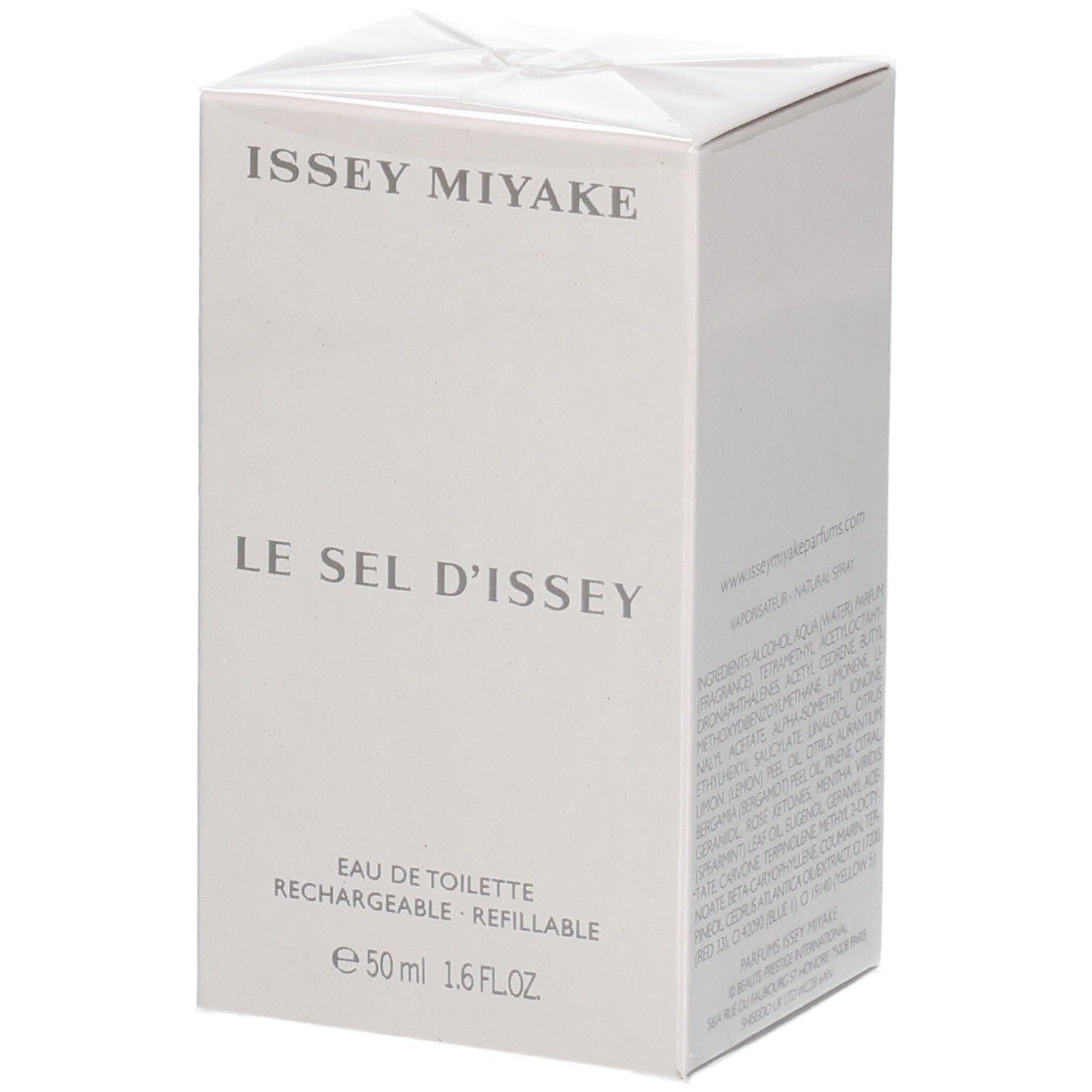 Issey Miyake Le Sel d'Issey Eau de Toilette, 50ml, wiederbefüllbar.