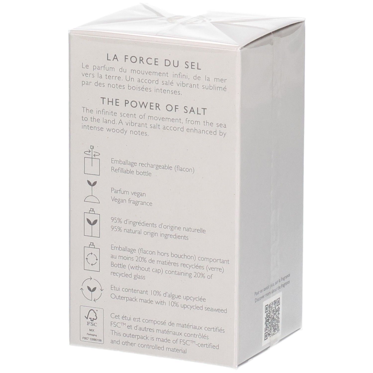Issey Miyake Le Sel d'Issey Eau de Toilette, 50ml, wiederbefüllbar. Vegane Duftnote, 95% natürliche Inhaltsstoffe.