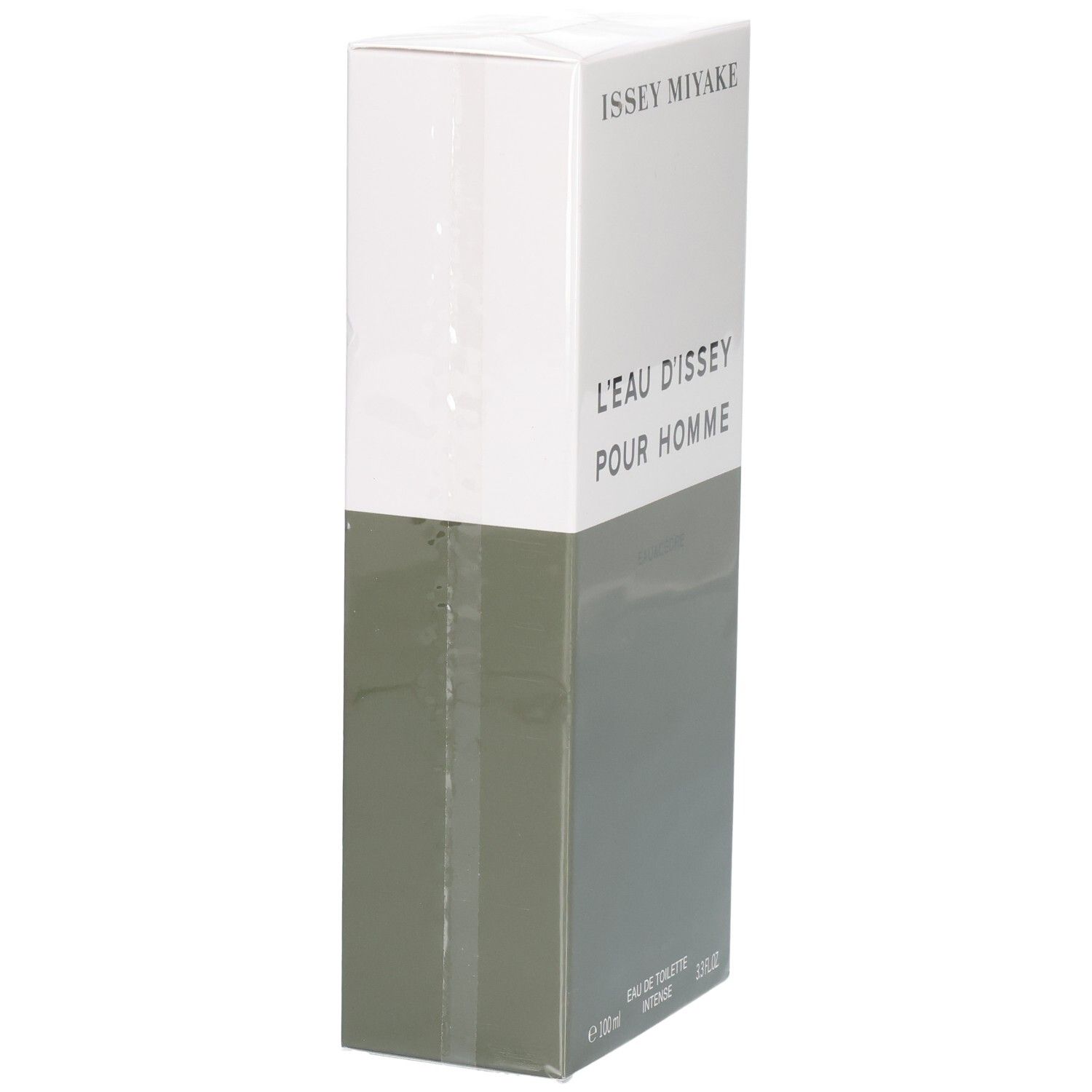 Issey Miyake L'Eau d'Issey Pour Homme Eau & Cèdre flacon de toilette, boîte, côté.