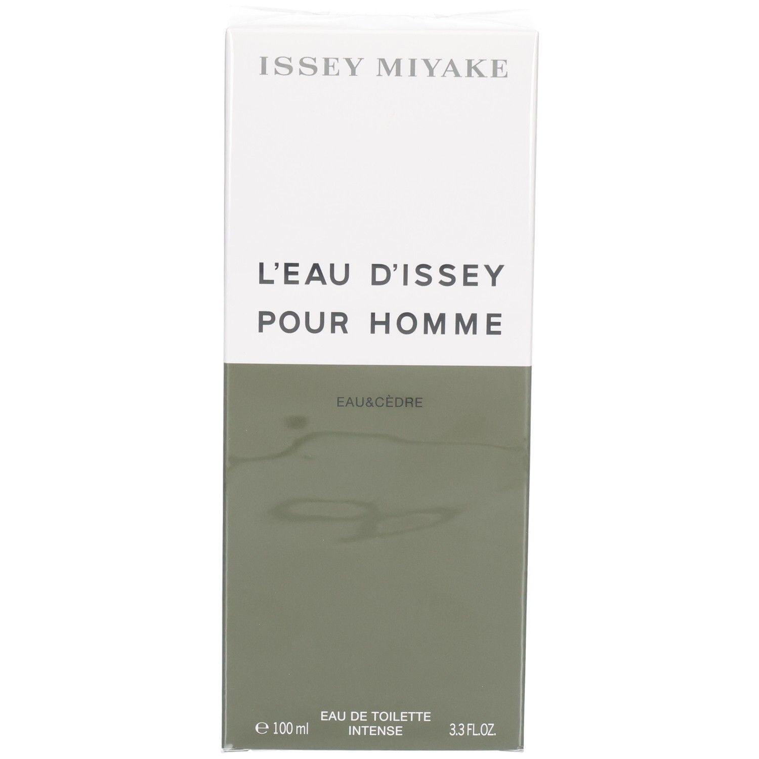 Issey Miyake L'Eau d'Issey Pour Homme Eau & Cèdre flacon de toilette, boîte, avant.