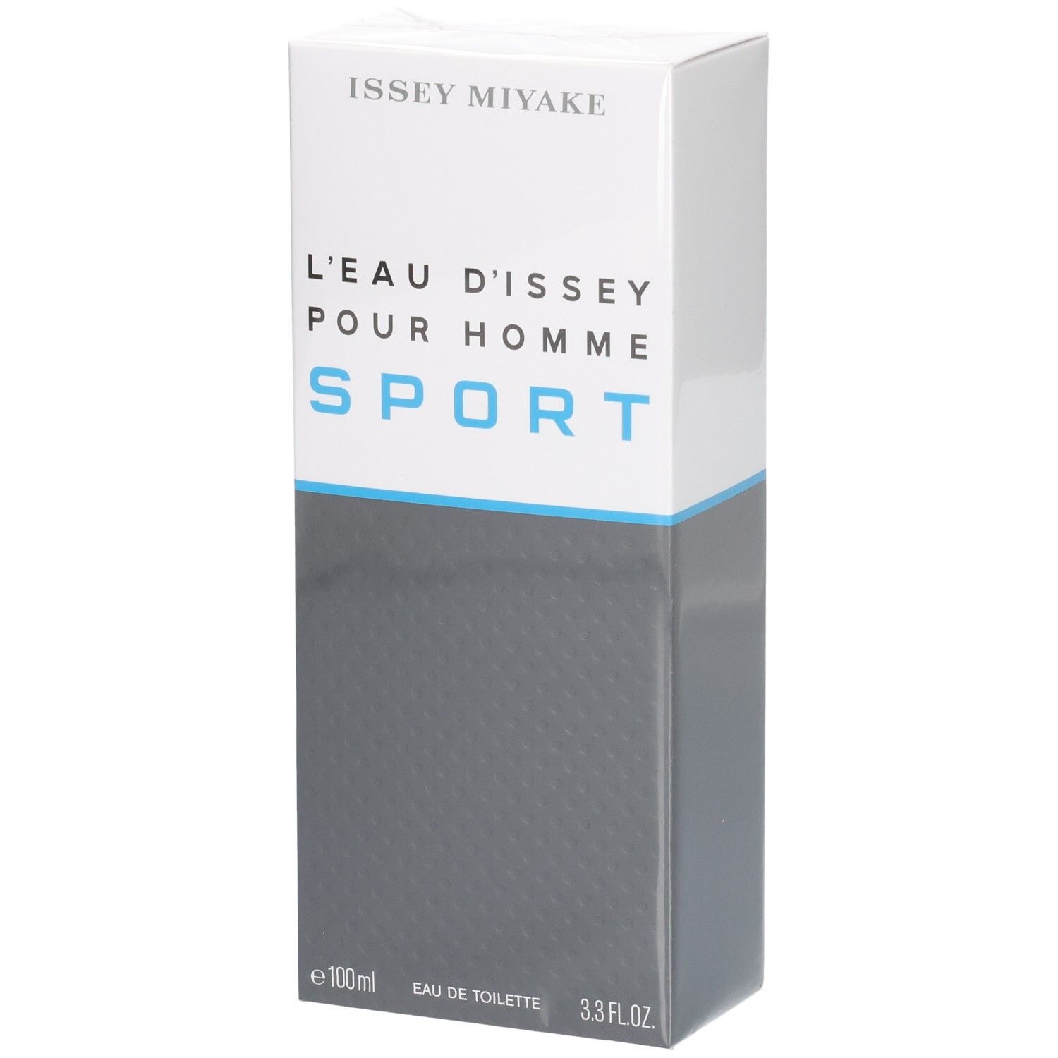 Emballage de Issey Miyake L'Eau d'Issey Pour Homme Sport Eau de Toilette.