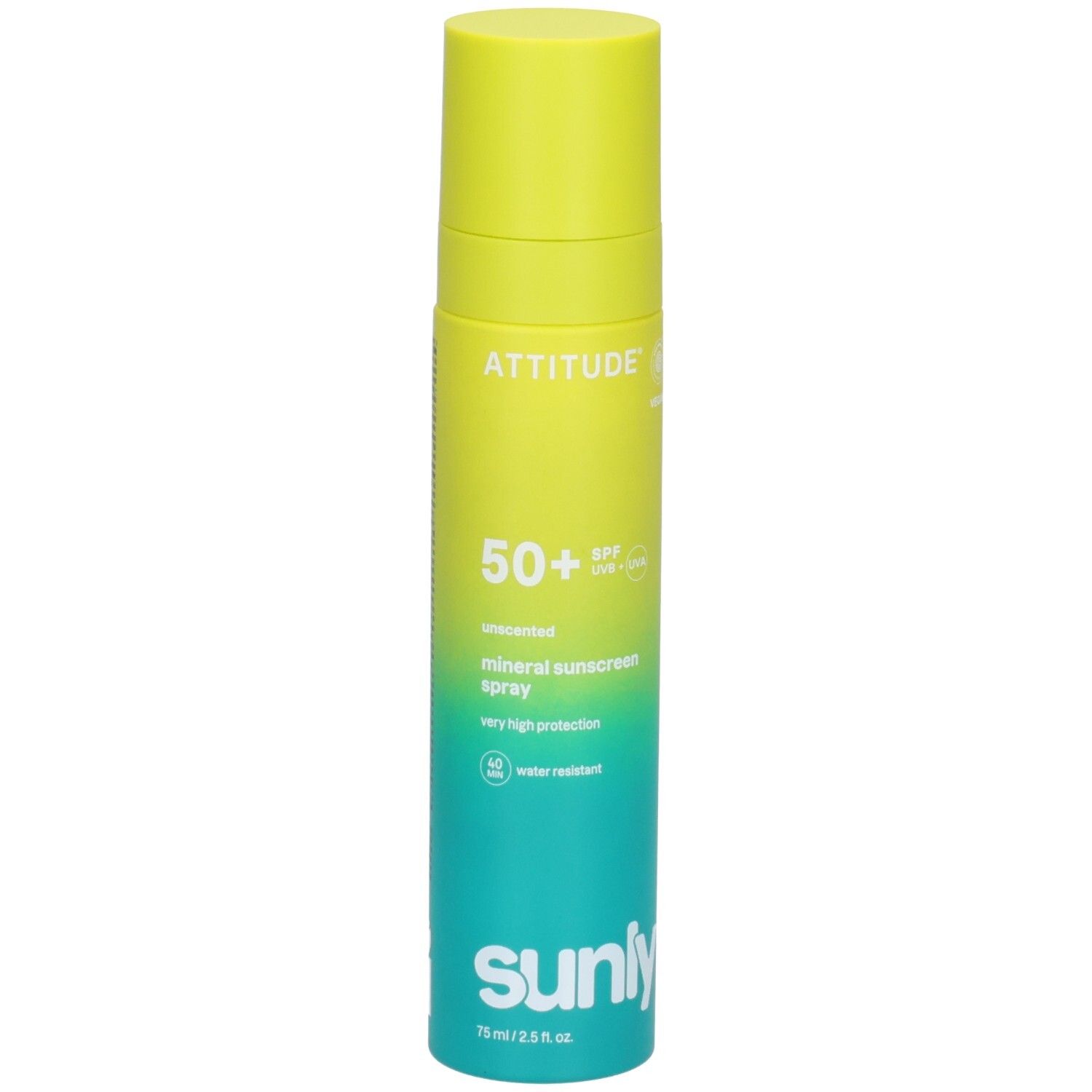ATTITUDE Mineral Sonnencreme Spray, SPF 50+, 75ml.