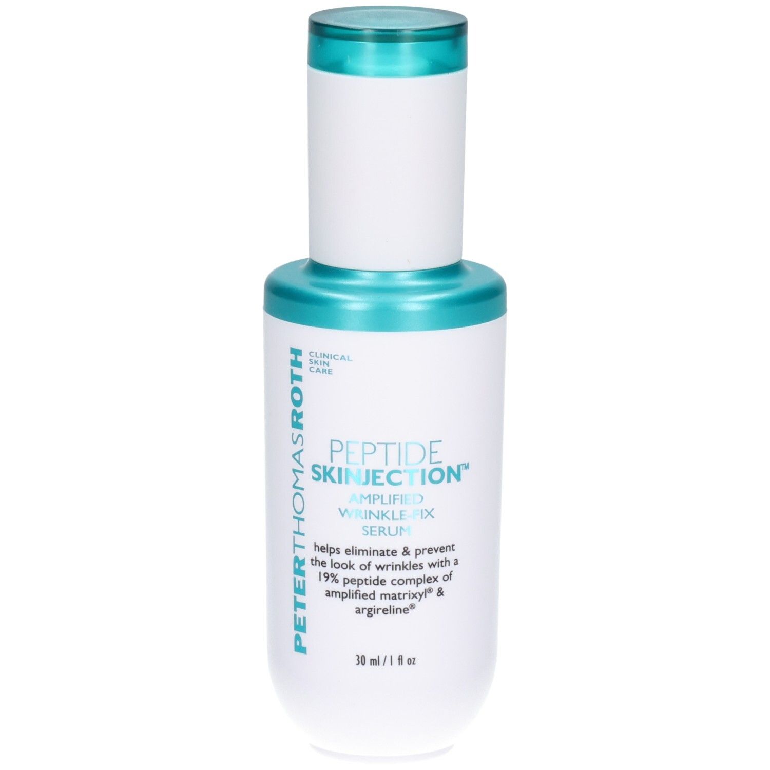 Peter Thomas Roth Peptide Skinjection Serum Flasche mit Pumpspender, 30 ml.