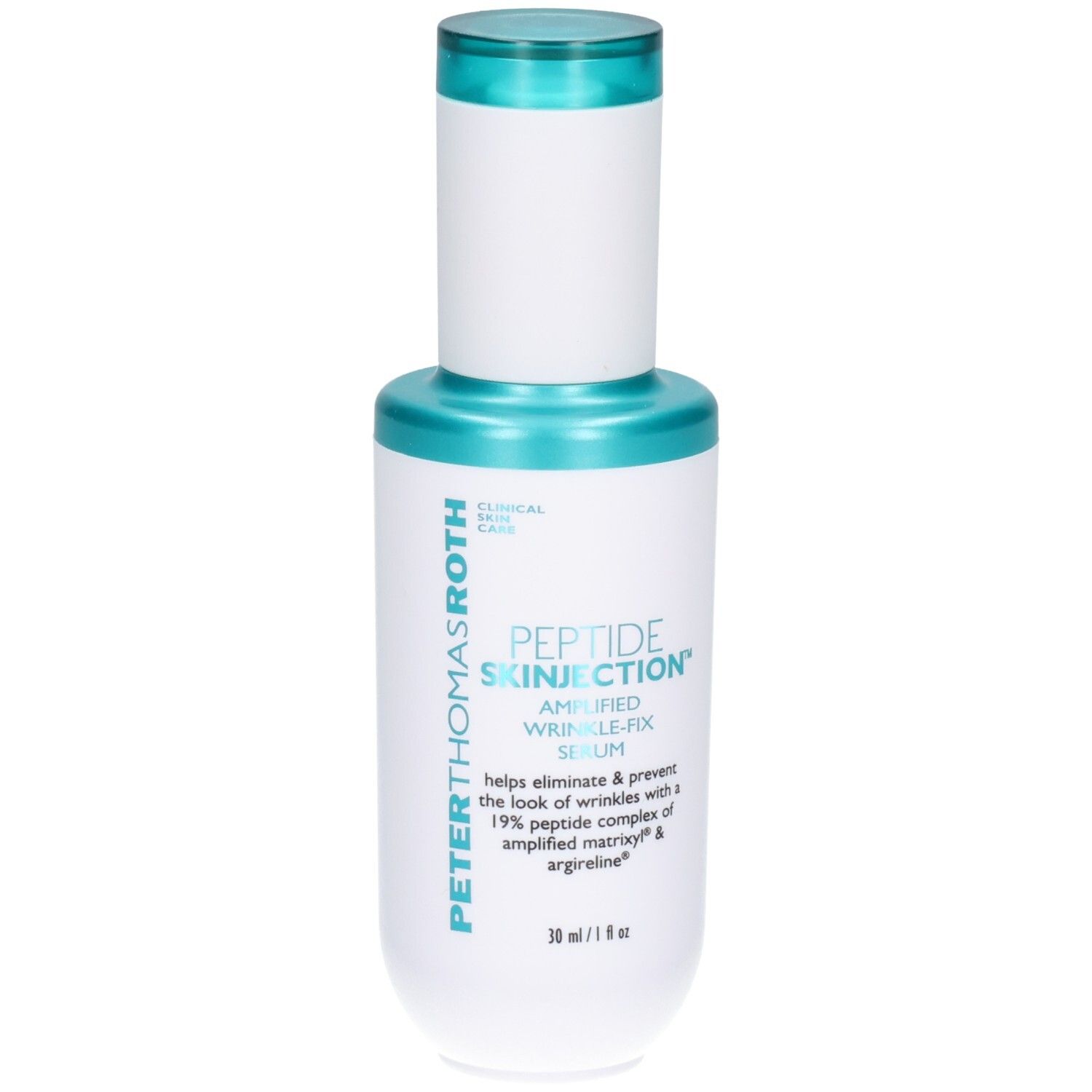 Peter Thomas Roth Peptide Skinjection Serum Flasche mit Pumpspender, 30 ml.