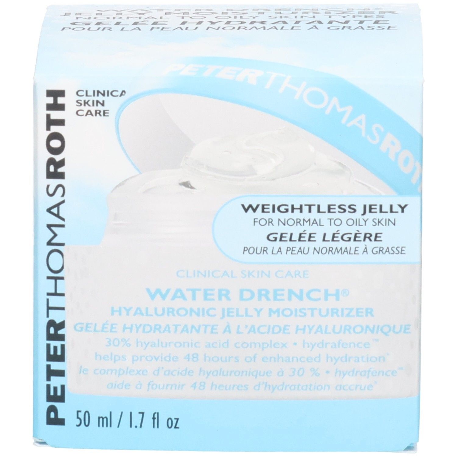 Peter Thomas Roth Water Drench Hyaluronic Jelly Moisturizer 50ml Karton.
