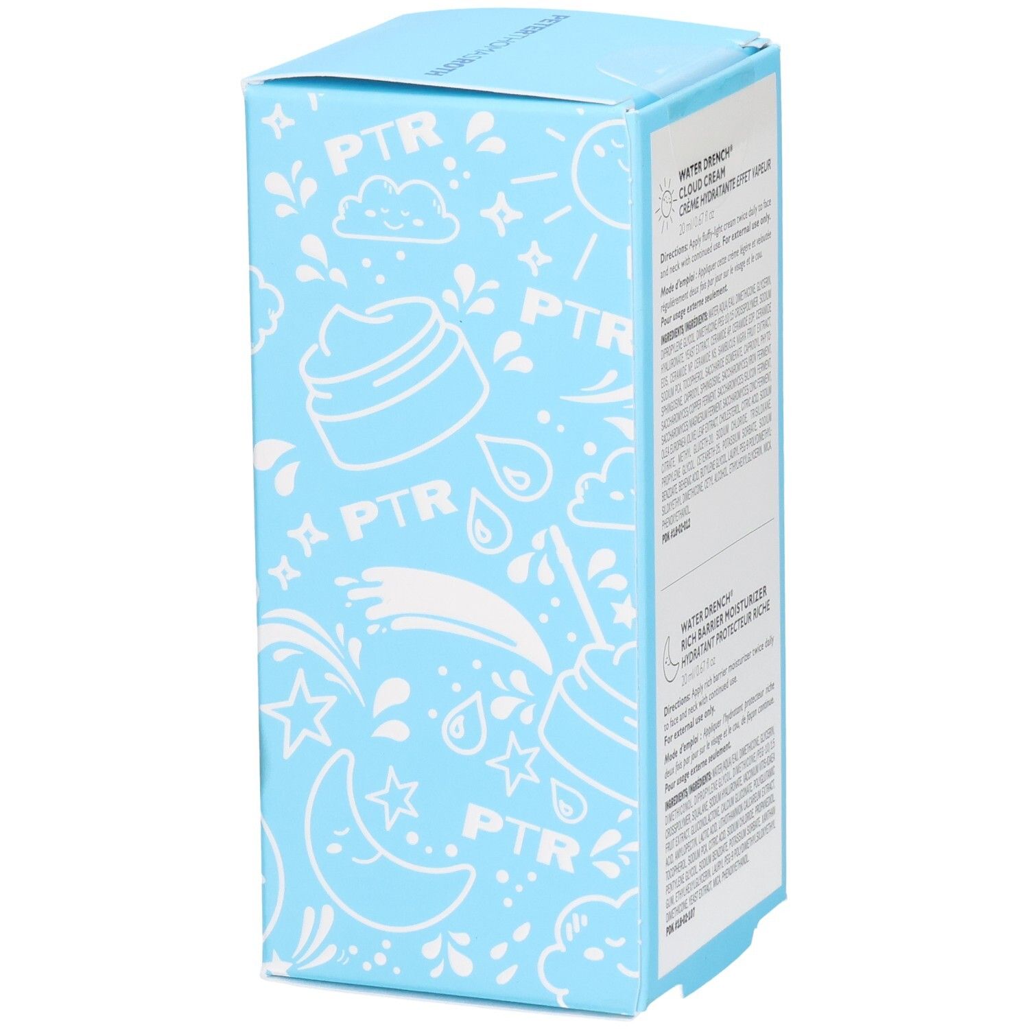Peter Thomas Roth Mini-Größe Day & Night Cloud Creams 2-teiliges Set, Rückseitenansicht.