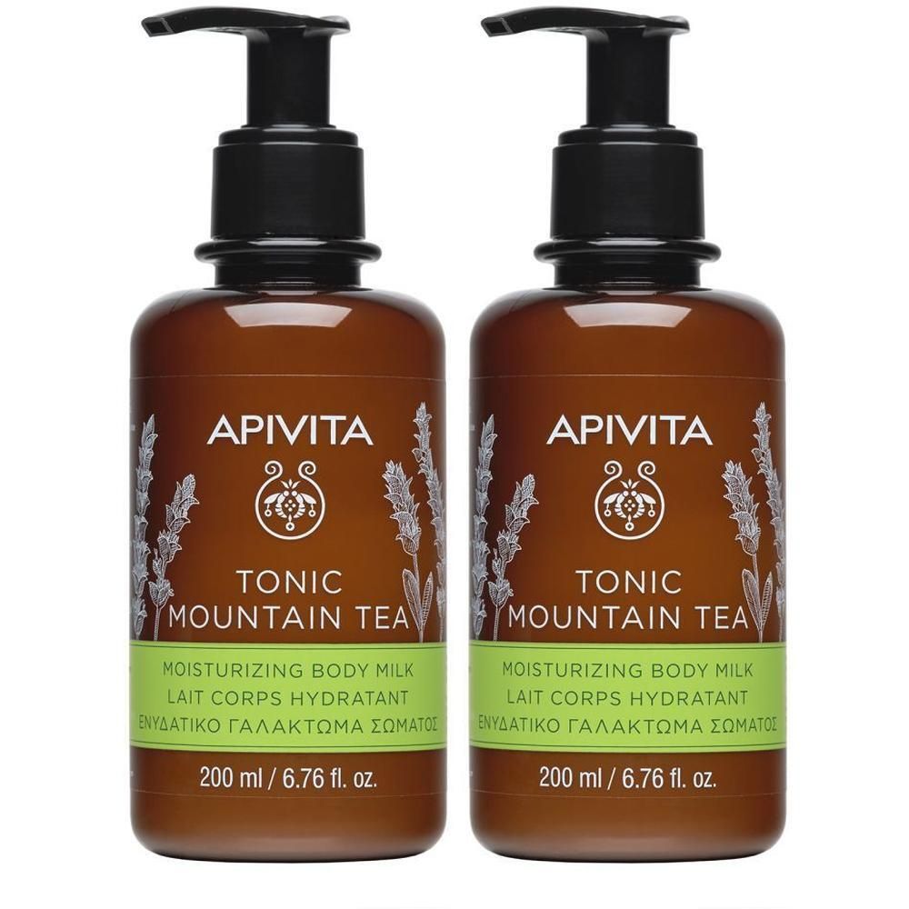 Apivita Tonic Thé Montagne Lait Corporel Rafraîchissant