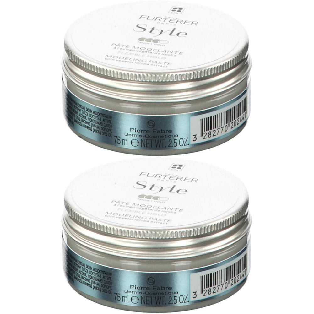Zwei Dosen René Furterer Style Modellierpaste, 75ml.