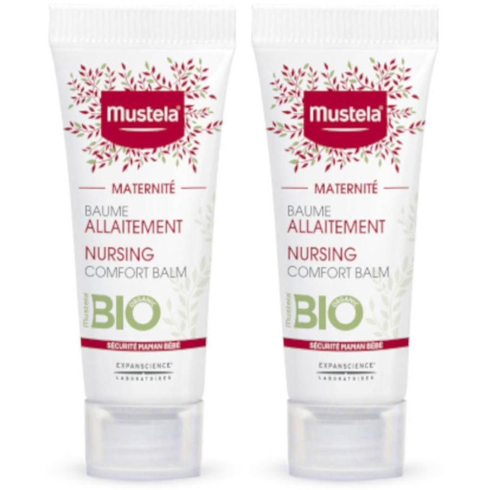 Zwei Tuben Mustela Stillbalsam Bio, Mutterschaftspflege.