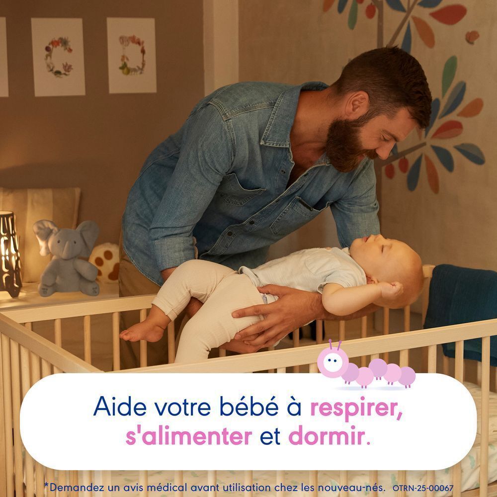 OtriCare Baby Aspirator aide votre bébé à respirer, s'alimenter et dormir.