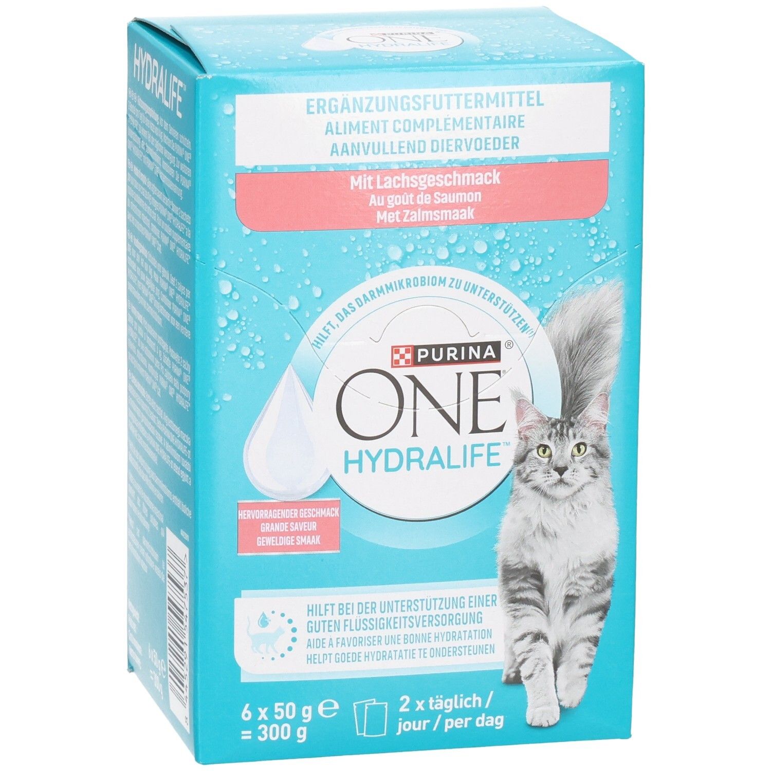 Purina ONE HydraLife für ausgewachsene Katzen – Lachs