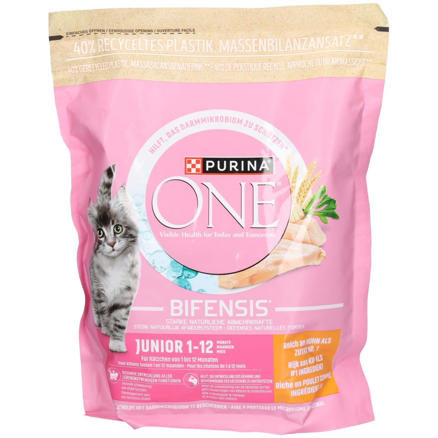 Purina One Hydralife Ergänzungsfuttermittel für Katzen, 6x 50g Beutel.