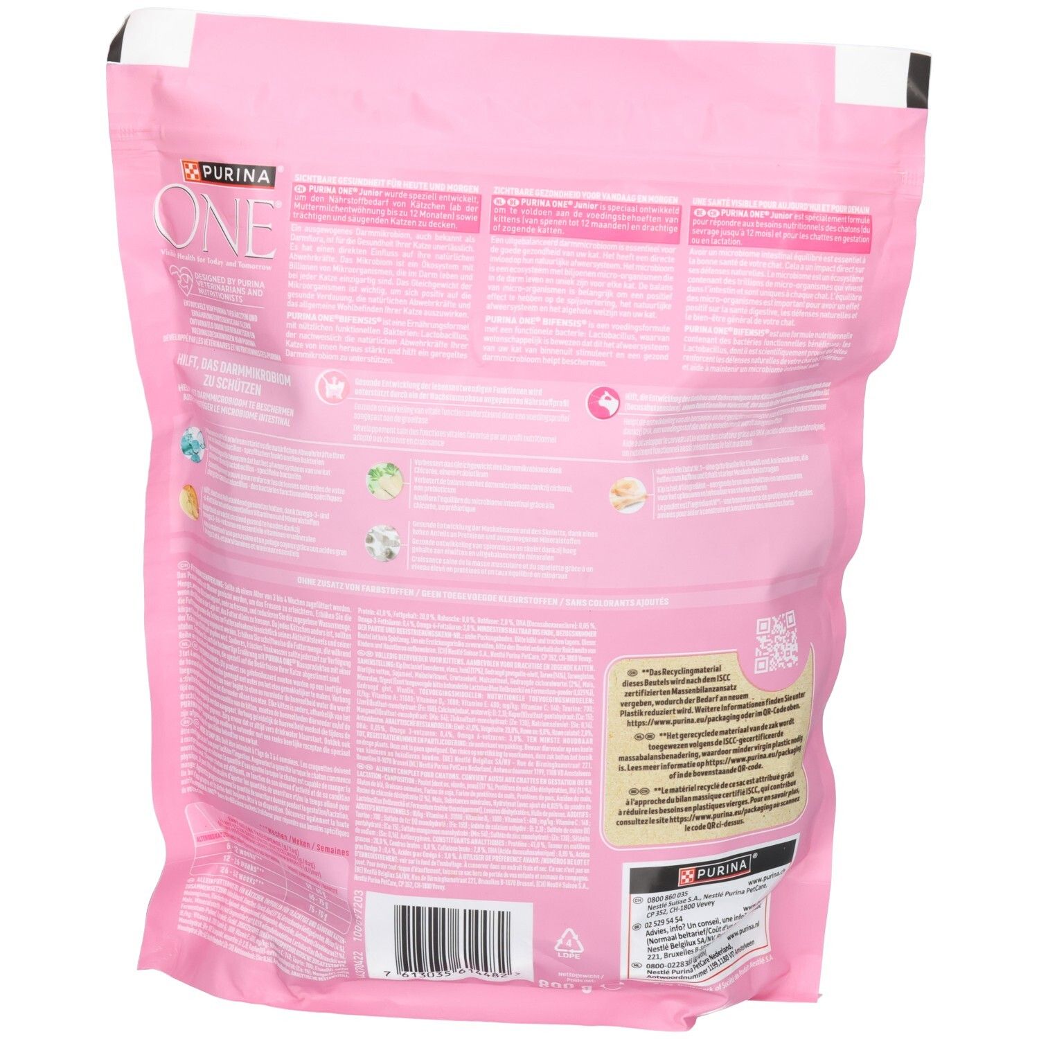 Purina One Bifensis Junior Katzenfutter, 1-12 Monate, 300g.