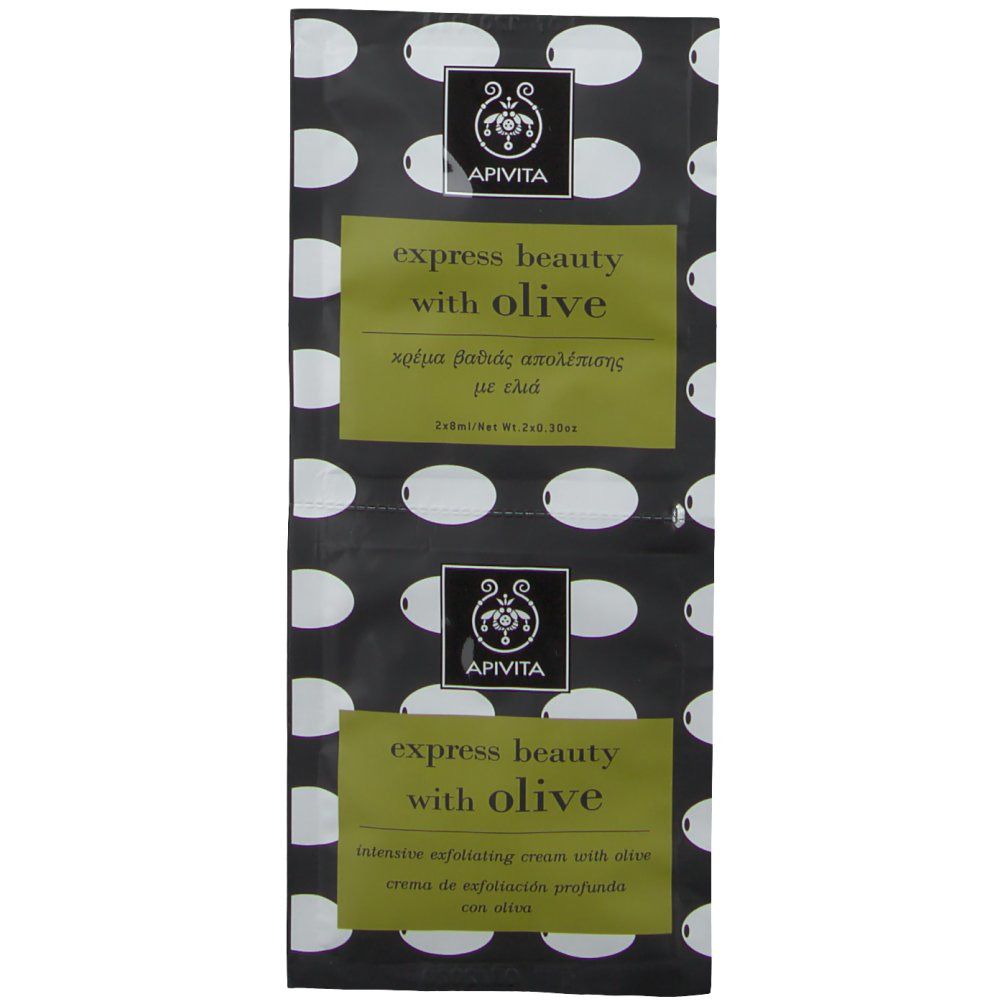 Apivita Express Intensief ExfoliÃ«rende CrÃ¨me Met Olijf GRATIS Aangeboden