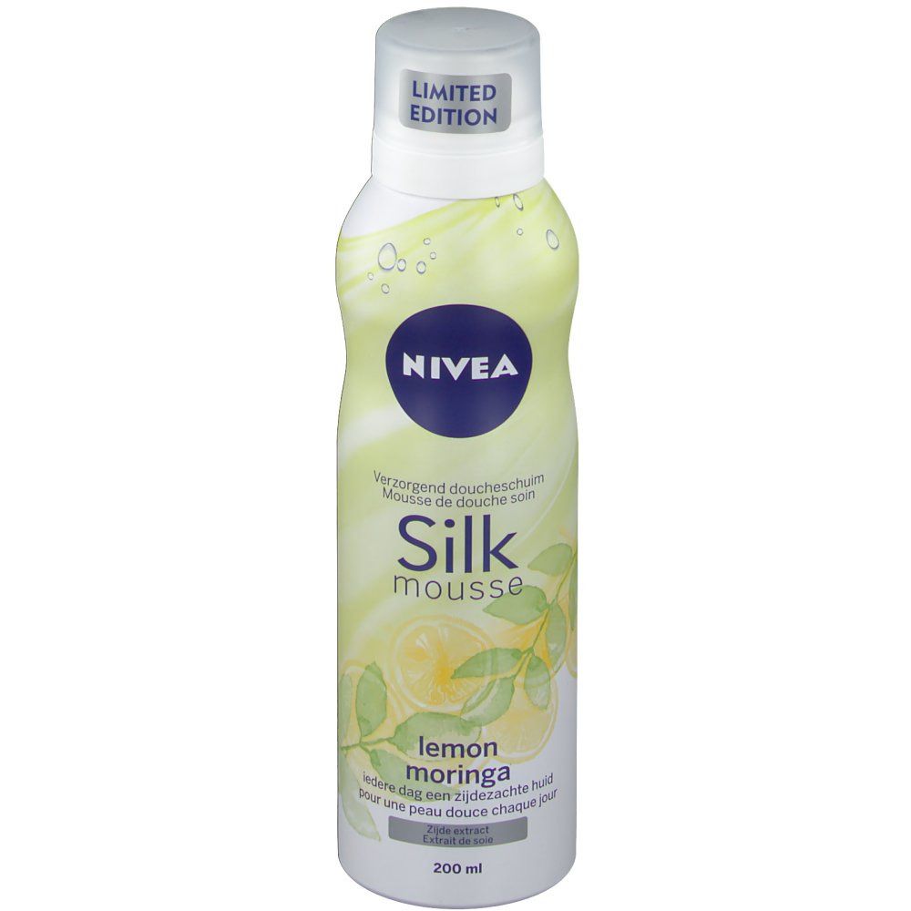 Nivea Verzorgend Doucheschuim Silk Mousse Lemon-Moringa GRATIS Aangeboden
