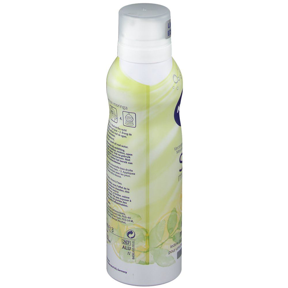 Nivea Verzorgend Doucheschuim Silk Mousse Lemon-Moringa GRATIS Aangeboden