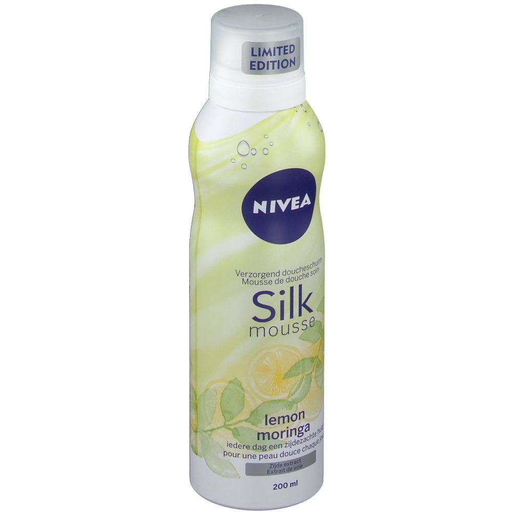Nivea Verzorgend Doucheschuim Silk Mousse Lemon-Moringa GRATIS Aangeboden
