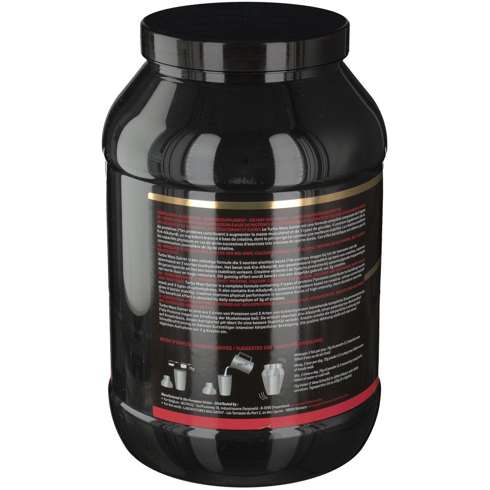 Performance Turbo Mass Gainer Erdbeere
