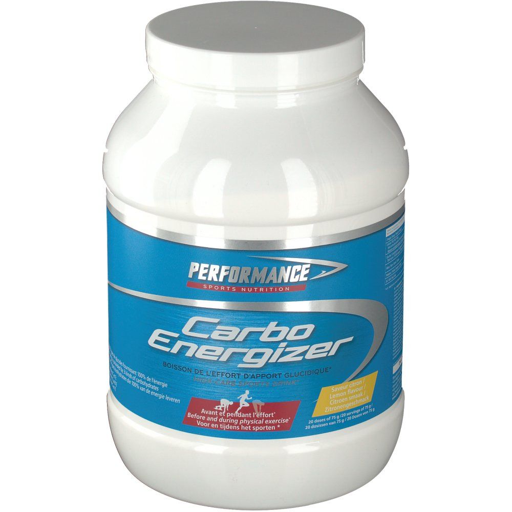 Performance Carbo Energizer Zitrone
