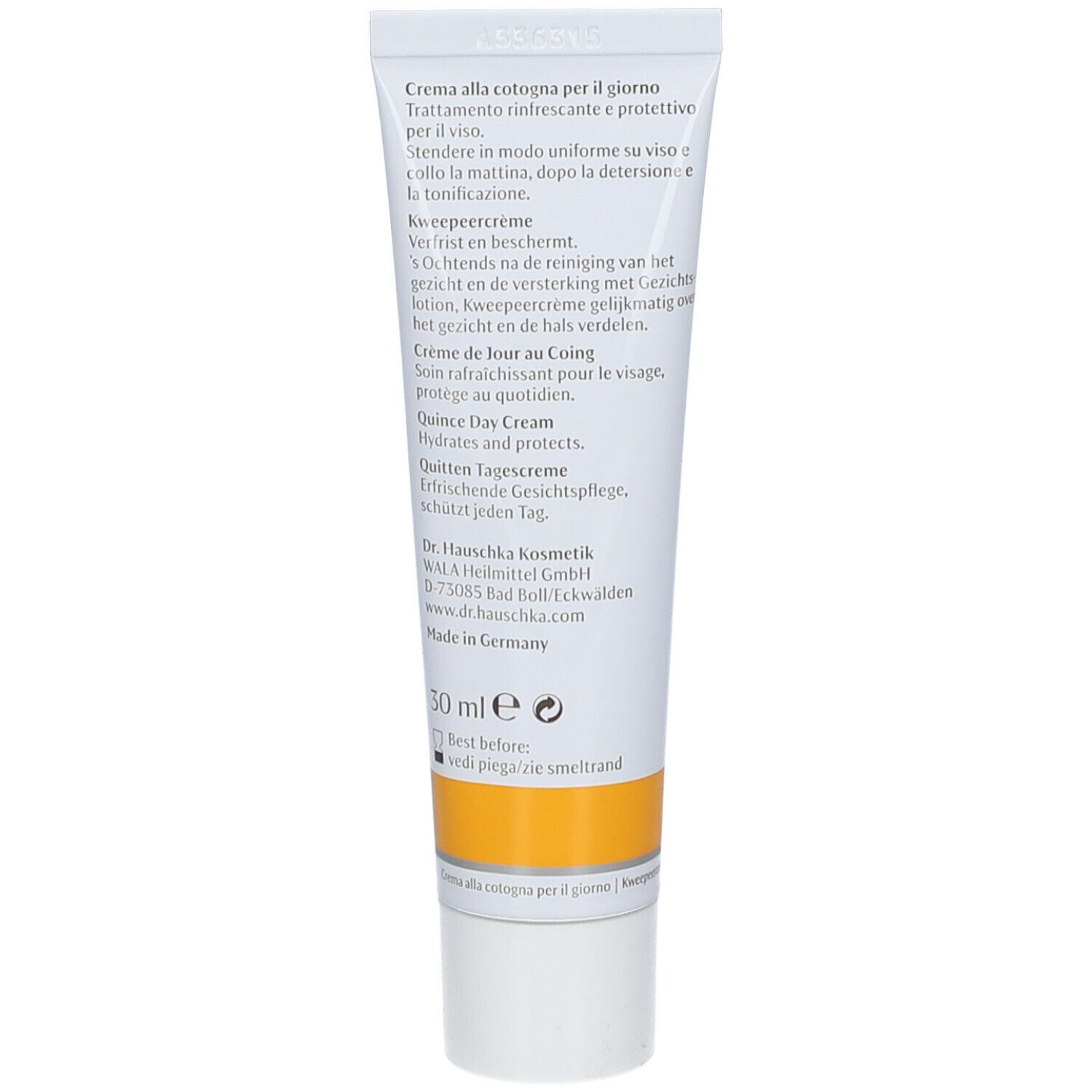 Dr. Hauschka Crème de Jour au Coing