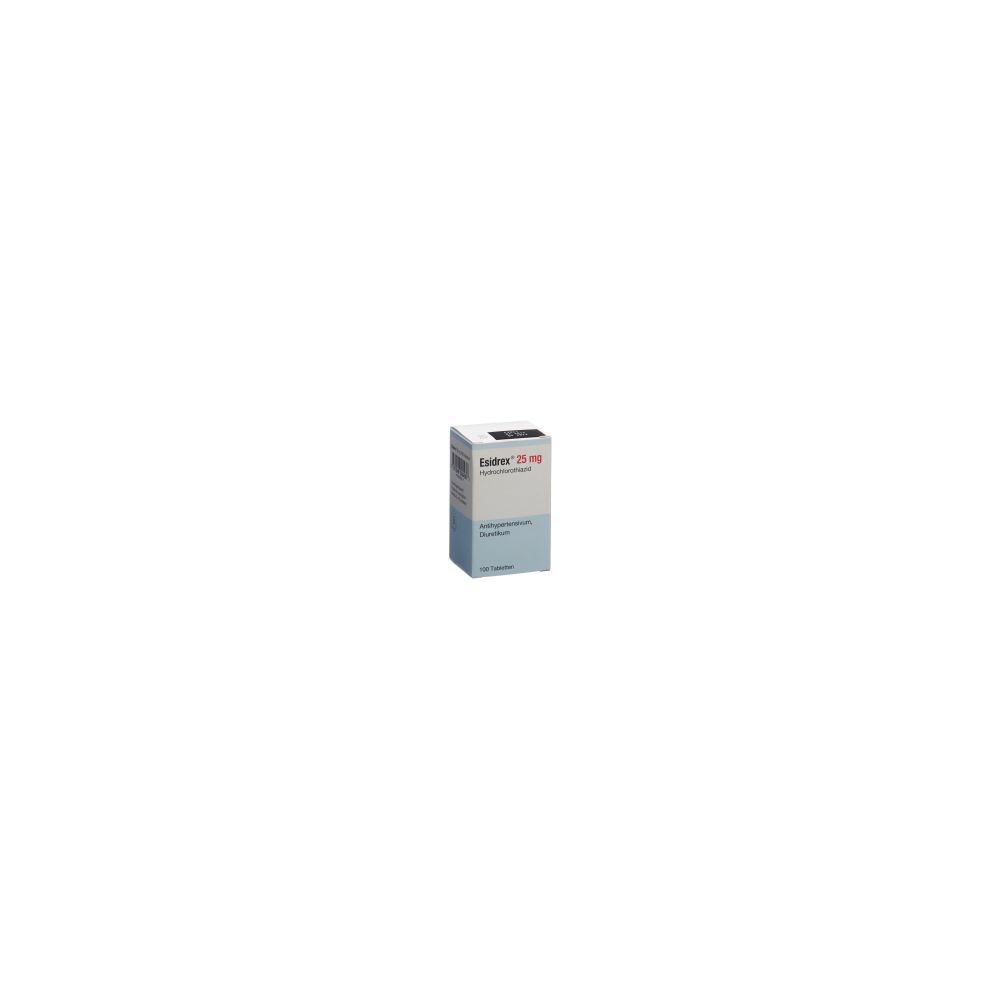 ESIDREX Tabl 25 mg Ds 100 Stk