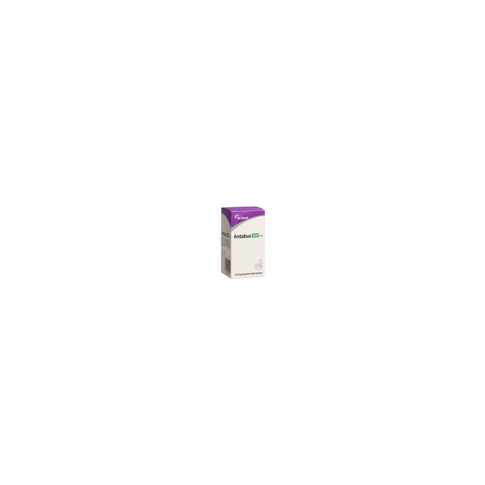 ANTABUS Dispergetten Tabl 400 mg Ds 50 Stk