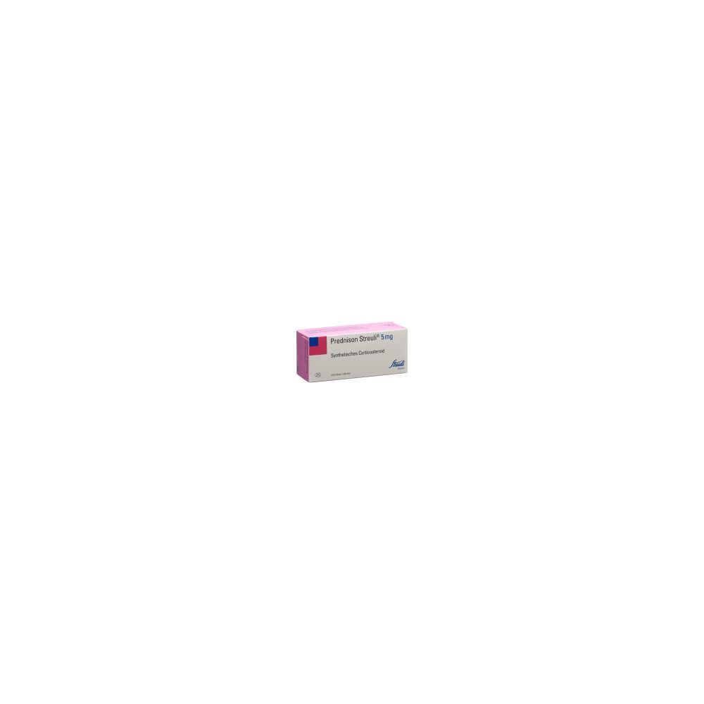 PREDNISON Streuli Tabl 5 mg 100 Stk