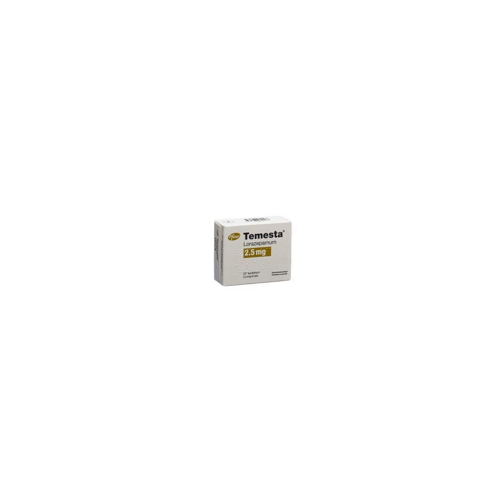 TEMESTA Tabl 2.5 mg 20 Stk