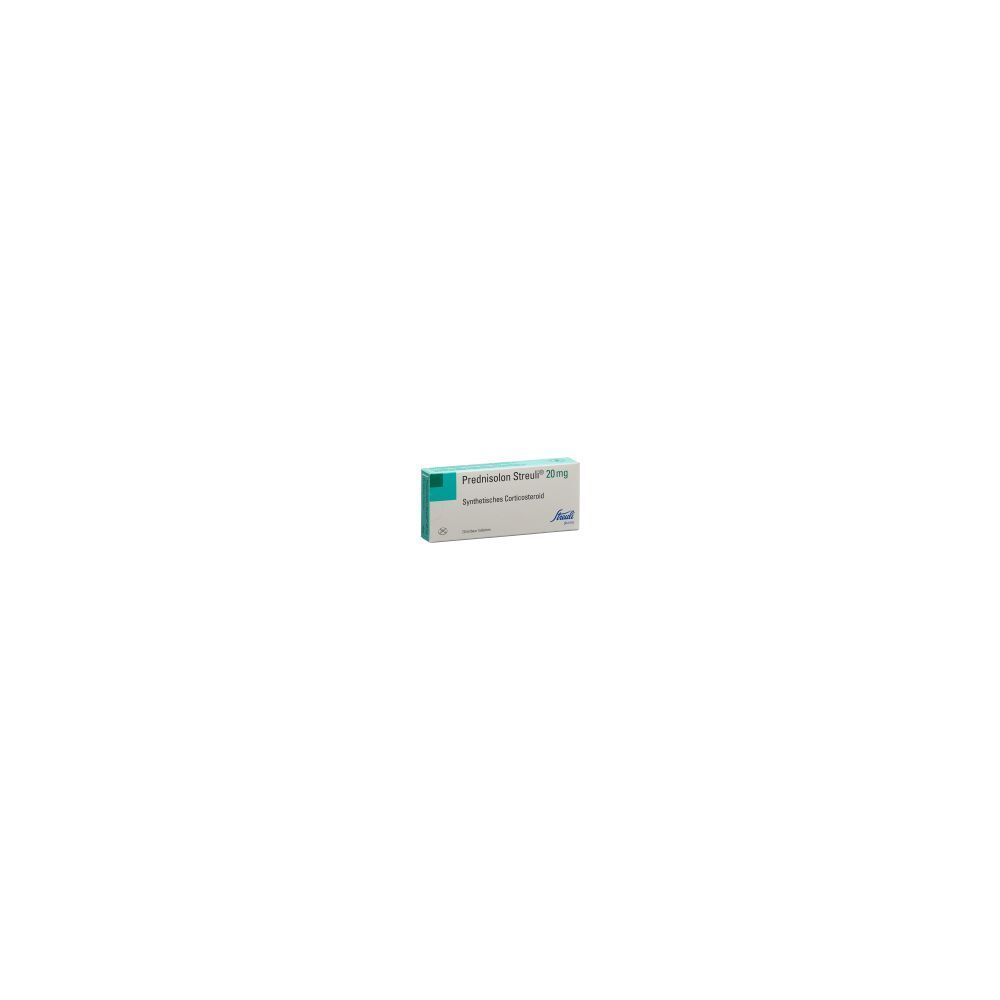 PREDNISOLON Streuli Tabl 20 mg 20 Stk