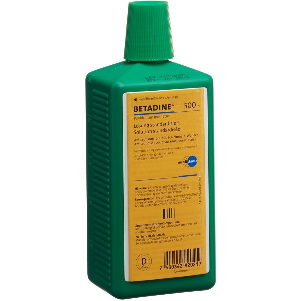 BETADINE desinfizierende Lösung Fl 500 ml