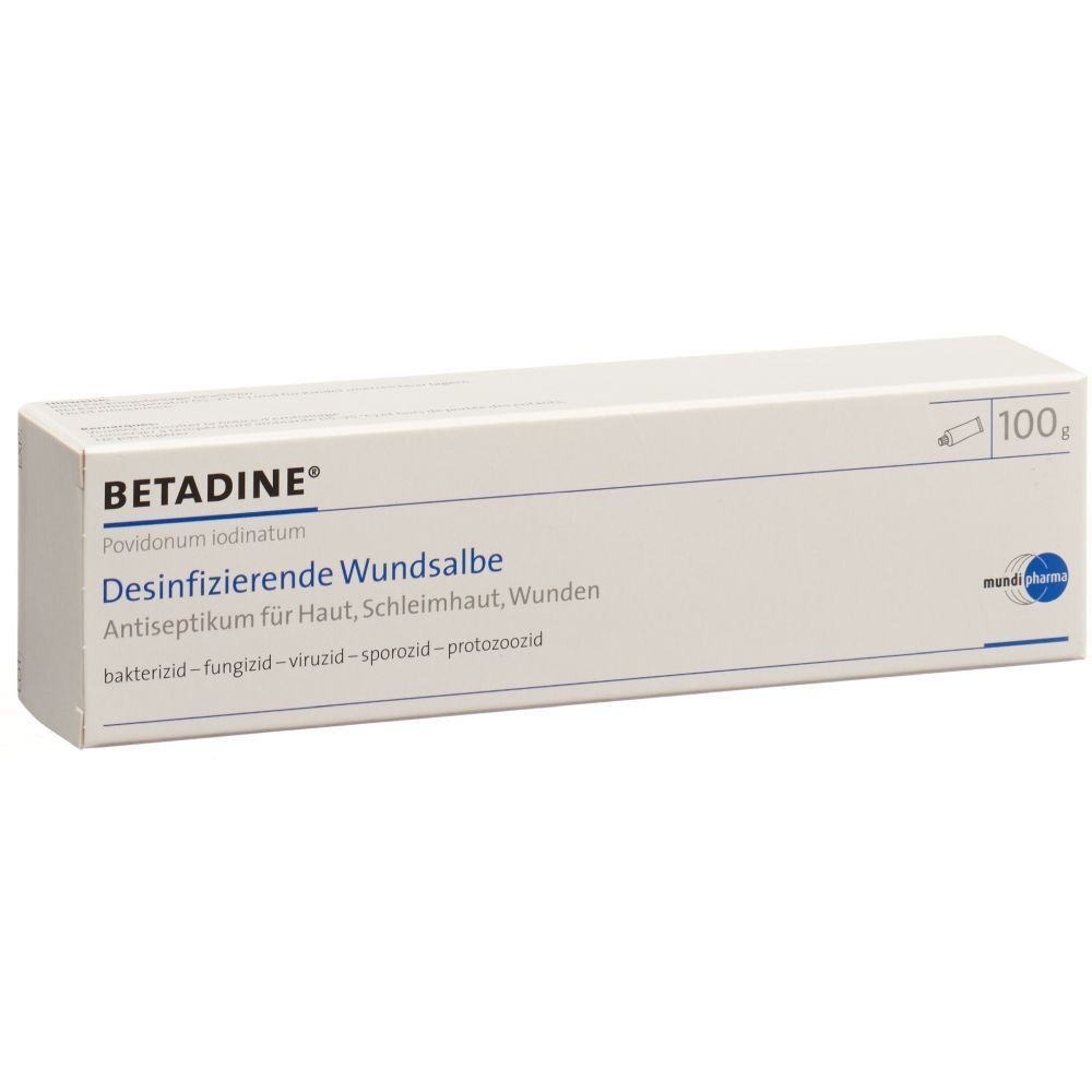 BETADINE desinfizierende Wundsalbe Tb 100 g