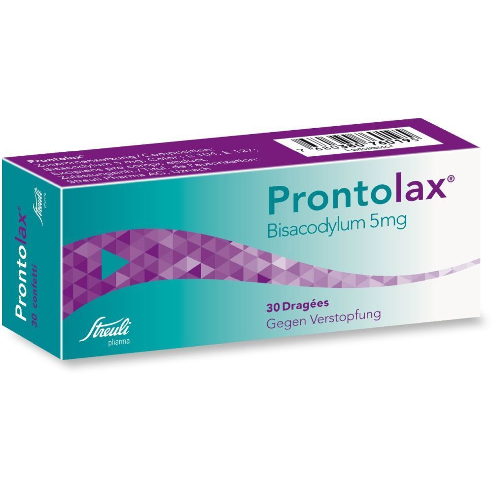 PRONTOLAX Drag 5 mg 30 Stk
