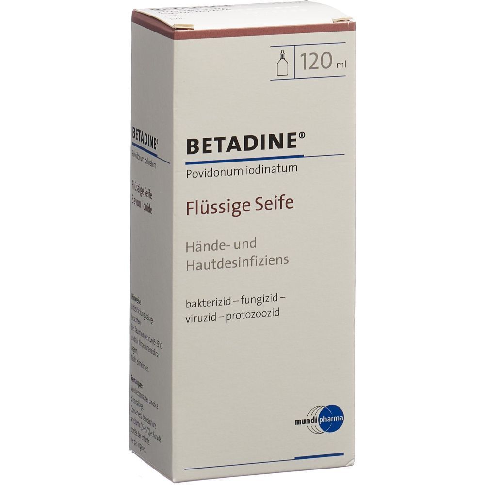 BETADINE Seife liq Fl 120 ml