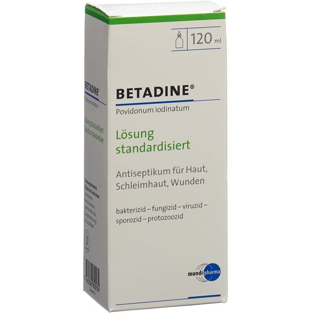 BETADINE desinfizierende Lösung Fl 120 ml