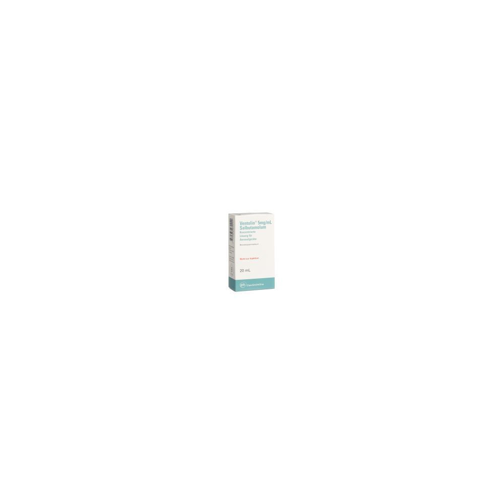 VENTOLIN Inhal Lös 5 mg/ml 20 ml