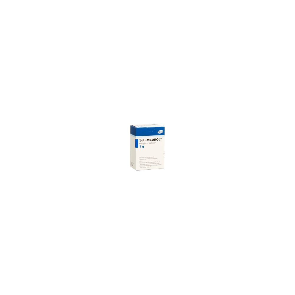 SOLU-MEDROL Trockensub 1 g c Solv Durchstf