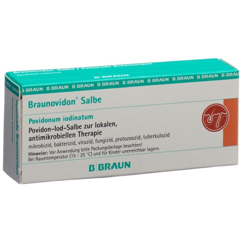 BRAUNOVIDON Wundsalbe Tb 20 g