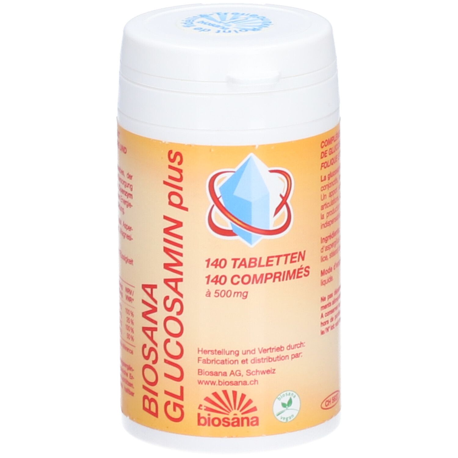 BIOSANA Glucosamin Q10 Tabl Folsäure 140 Stk