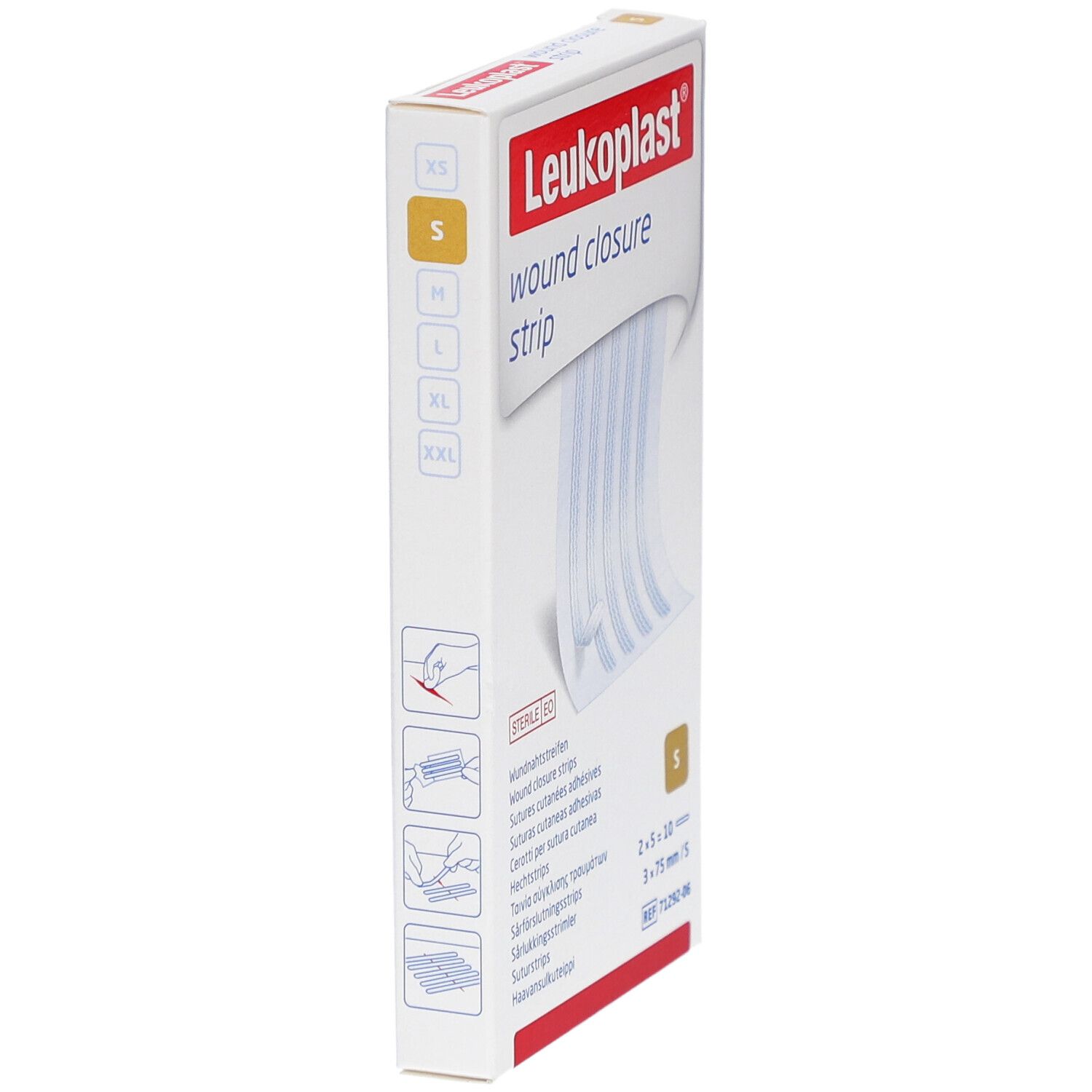 Leukoplast® Wundverschlussstreifen 3x75 mm 2x5 Stück