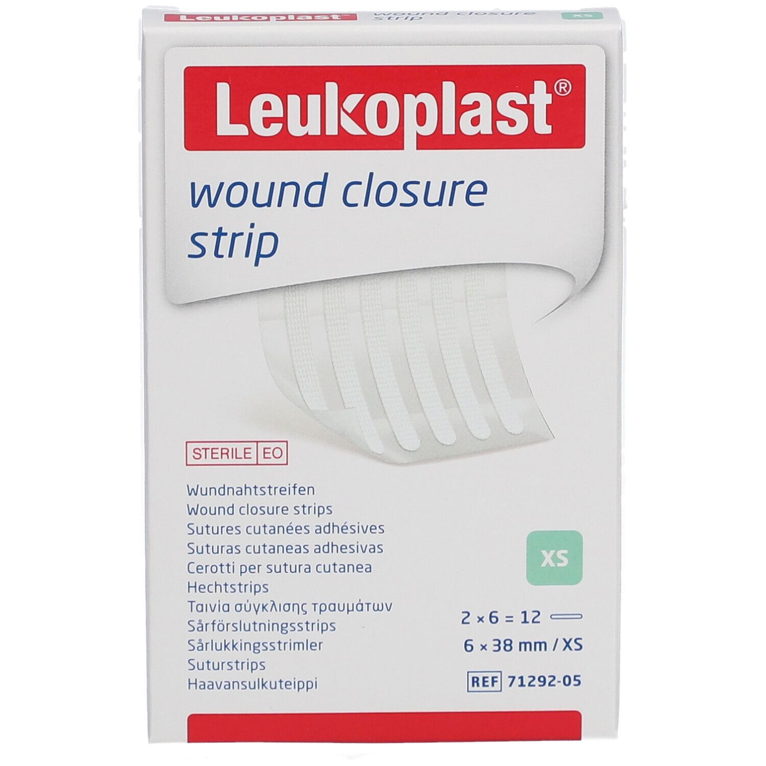 Essity Leukoplast Selbstklebende Hautnähte 6 x 38 mm