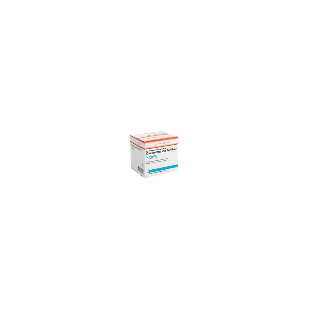 DEXAMETHASON Zentiva Inj Lös 5 mg/ml 25 Amp 1 ml