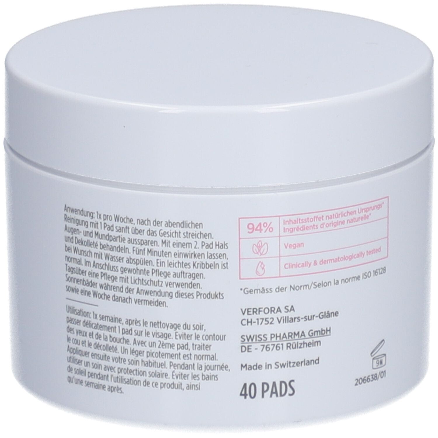 Dermafora® Peeling Glow Pads AHA