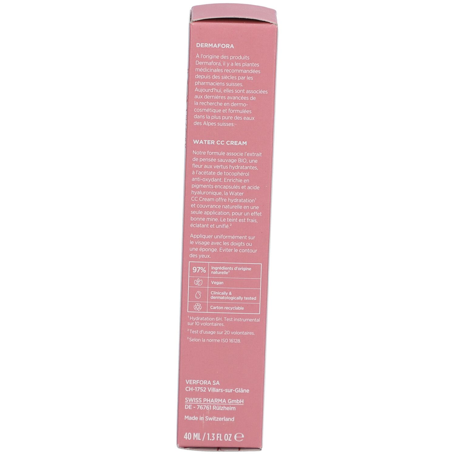 Dermafora® Water CC Cream Light für ein natürlich strahlendes Hautbild