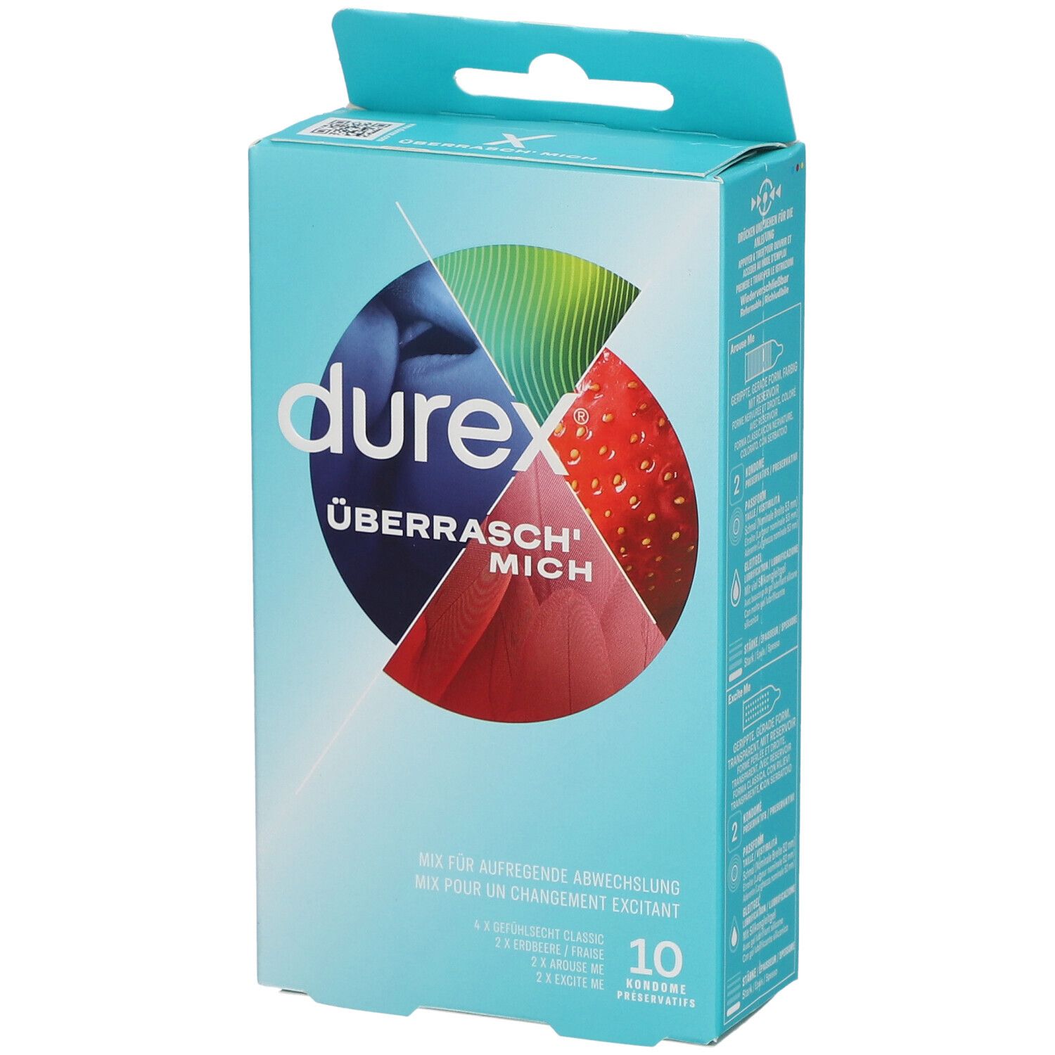 DUREX Mix excitant set de préservatifs